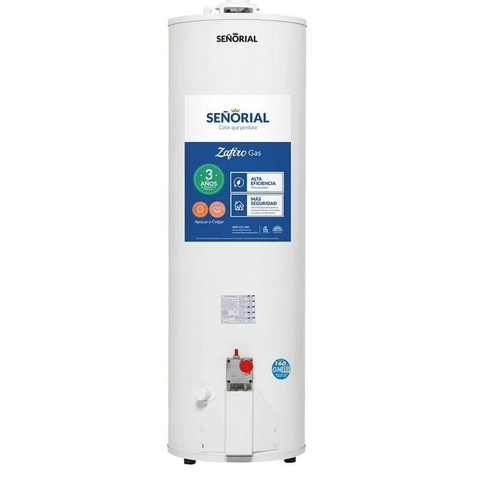 TERMOTANQUE 160L GAS NATURAL SEÑORIAL ZAFIRO