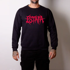MOLETOM CARECA ESTAFA - LOGO - comprar online