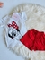 Conjunto Minnie Mouse corto (Rojo)