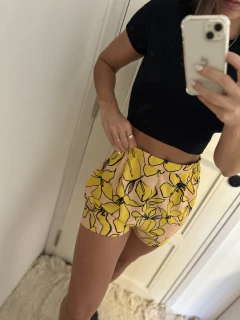 Short fibrana flores - Mikka
