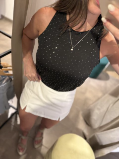SKORT ECRU