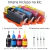 Kit 4 Cartuchos Recarregáveis 935XL/934 para HP Officejet 6230/6830 - Impriphoto 