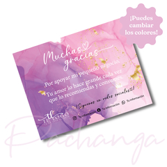 TARJETAS DE AGRADECIMIENTO MOD1
