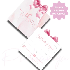 GIFTCARDS CON MOÑO MOD2