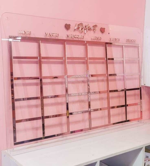 PLANNER DE ACRÍLICO
