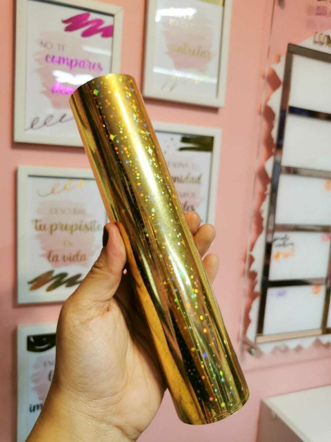 Rollo de foil ORO DESTELLOS