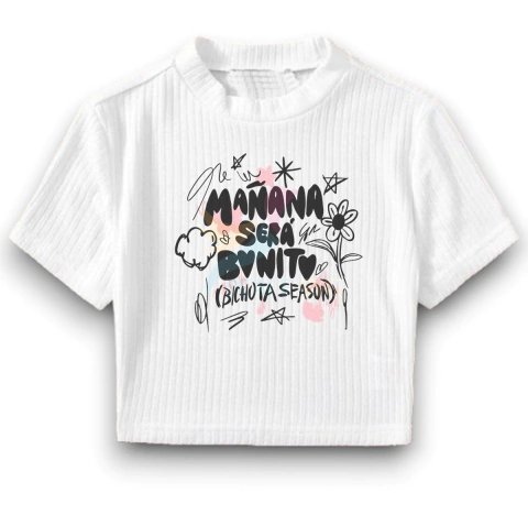 Remera top Mañana sera bonito - Karol G