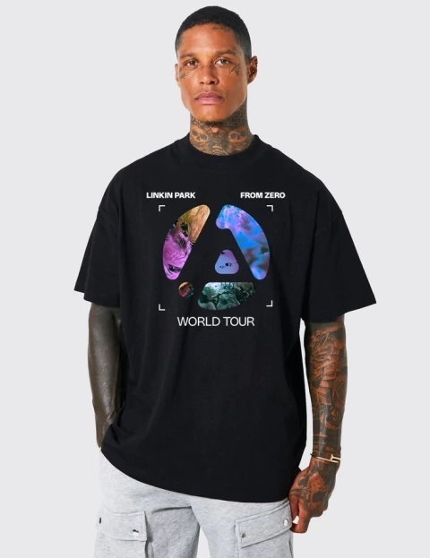 Remera oversized From zero world tour - Linkin park - comprar online