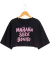 Remera oversized corta karol g