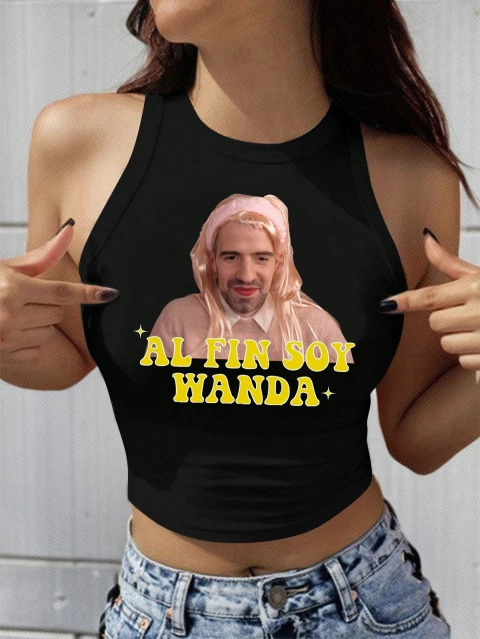 Top musculosa al fin soy wanda - Martin cirio - la faraona - comprar online