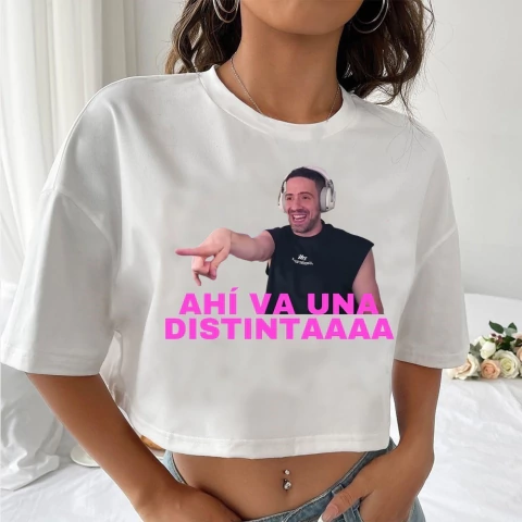 Remera pupera oversized Ahi va una distinta - Martin cirio - la faraona - comprar online