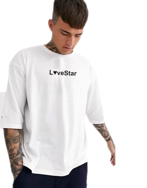 Remera Oversized LoveStar Antes de Ameri - Duki
