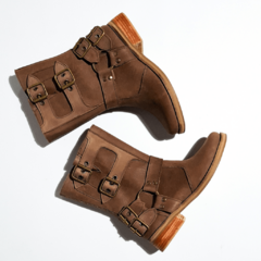 Bota de montar corta "BRATS" - Choco - tienda online