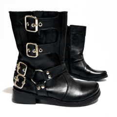 Bota de montar corta "BRATS" - Negro - tienda online