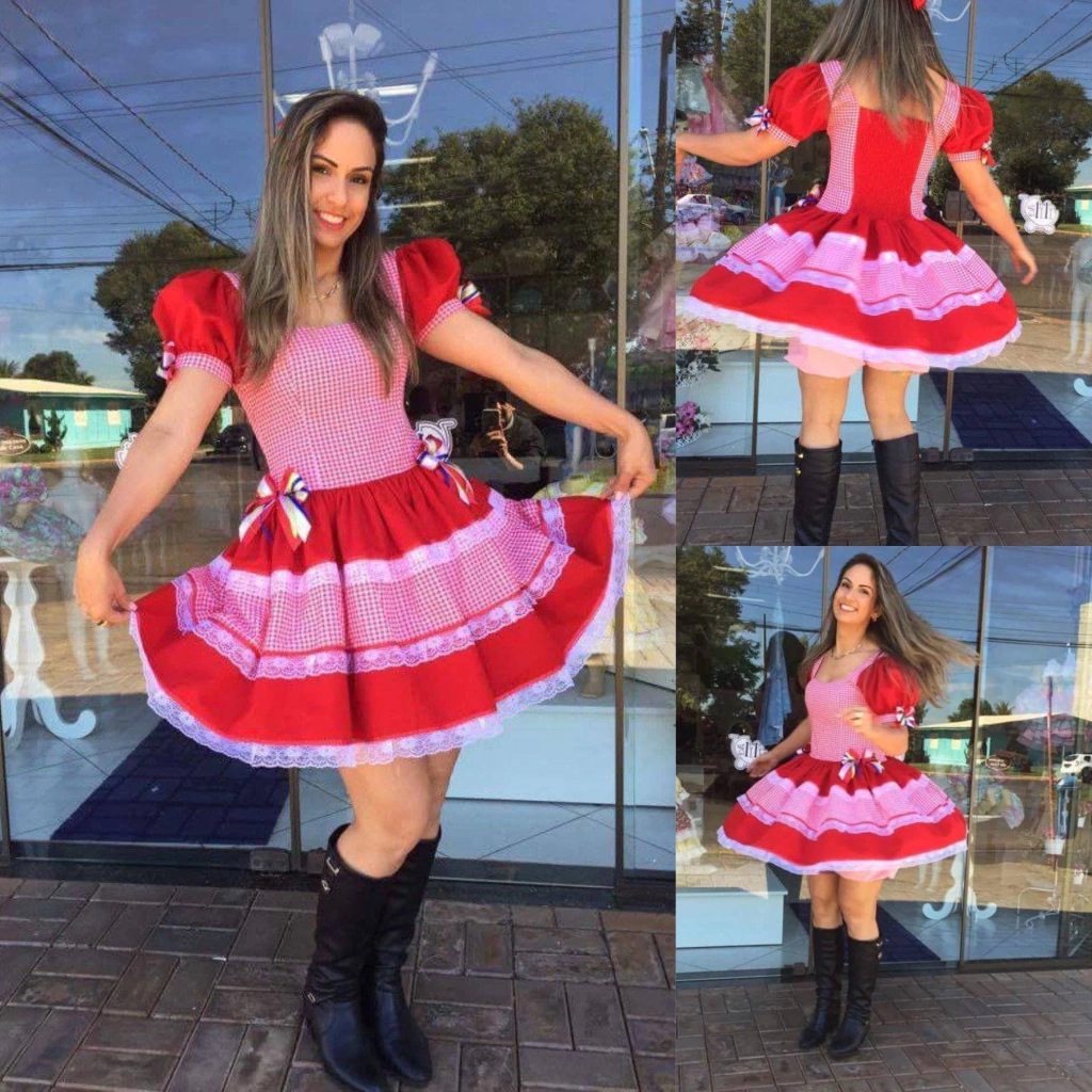 VESTIDO CAIPIRA ADULTO