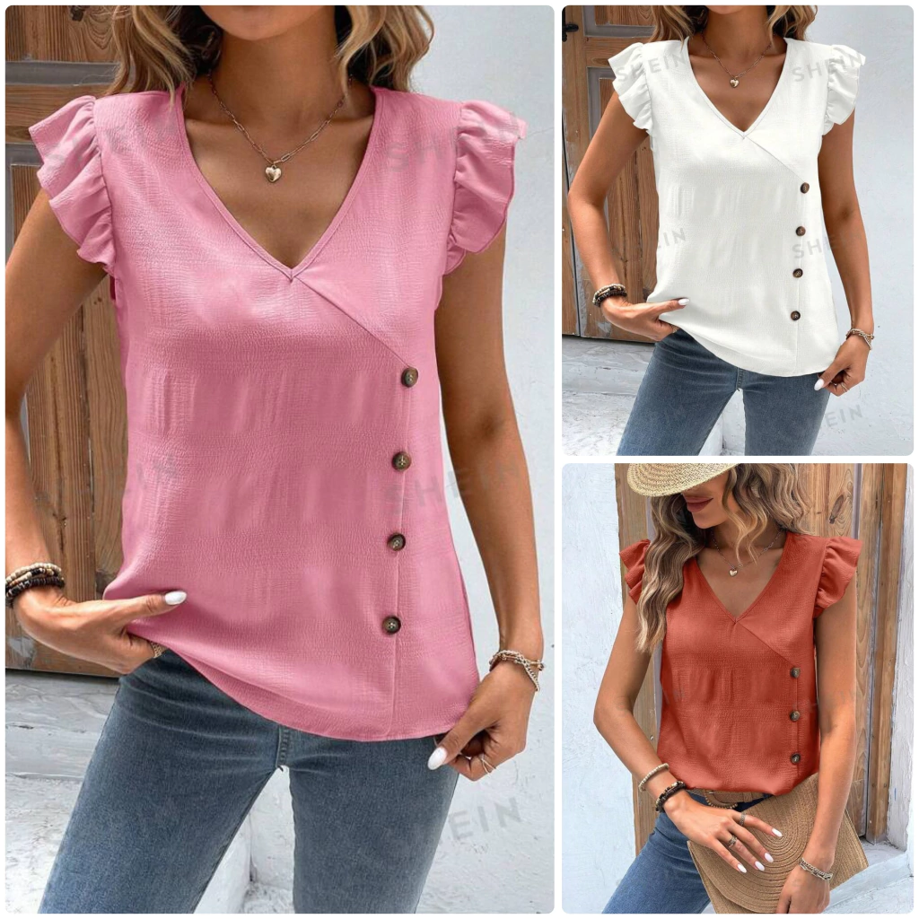 BLUSA COM RECORTE NA FRENTE