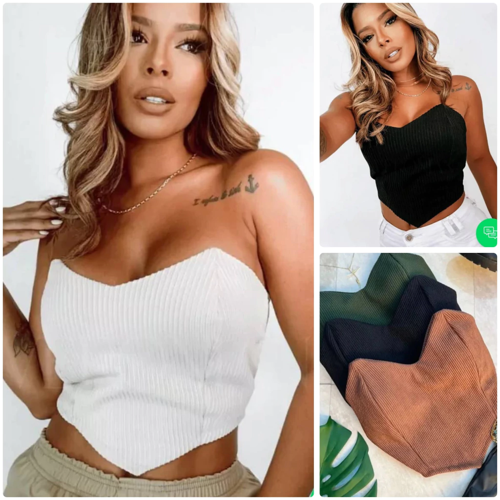 CROPPED TOMARA QUE CAIA