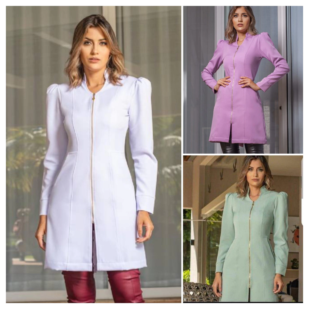 JALECO GOLA PADRE E MANGA BUFANTE