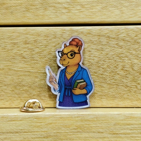 Pin Capibara Profesora 2 - comprar en línea