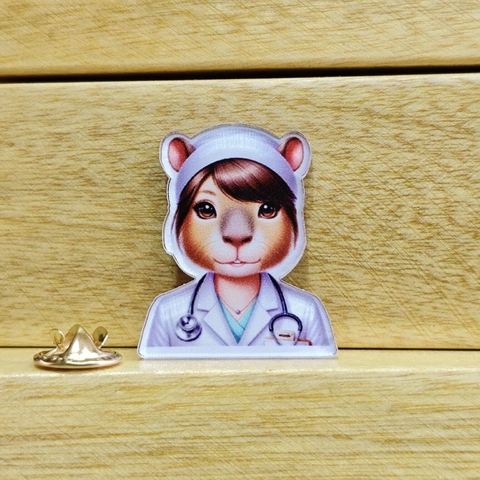Pin Capibara Doctora 3 - comprar en línea