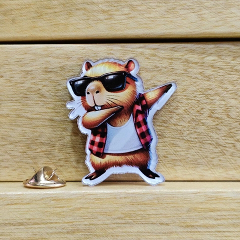 Pin Capibara Cool - comprar en línea