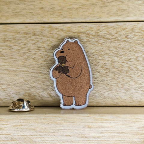 Pin Pardo Osos Escandalosos - comprar en línea