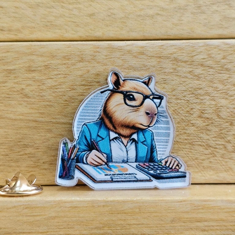 Pin Capibara Administrador de Empresas 2 - comprar en línea