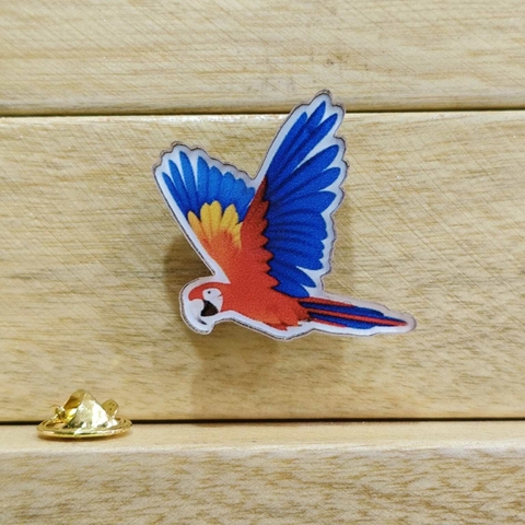 Pin Guacamaya Roja - comprar en línea
