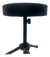 Banco Redondo P/ Bateria Sm-021 Smart Com Assento De Couro Cor Preto - Ghost Instrumentos Musicais