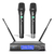 Microfone Tsi-8299 Duplo Uhf Sem Fio na internet