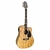 VIOLÃO GIANNINI FOLK GF-1D ZW ZEBRAWOOD CUTAWAY ELETROACUSTICO