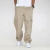 Calça Cargo Classic Reta Masculina - Areia na internet