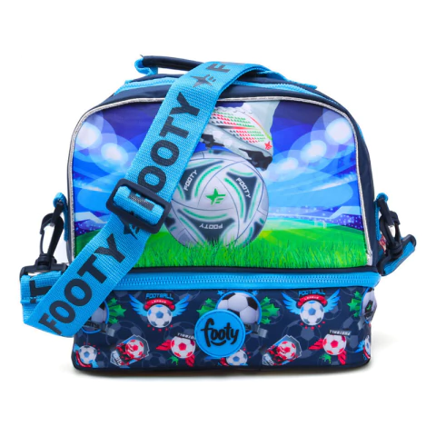 Luncheras Termicas Footy 2 Compartimientos 5365 Con Cierre