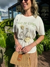 T-SHIRT OVERSIZE LAGO DI COMO - OFF WHITE
