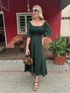 VESTIDO JAQUELINE - VERDE MILITAR - comprar online