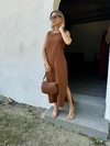 VESTIDO CLEO - MARROM - comprar online