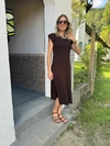 VESTIDO ANTONIA - MARROM - comprar online