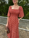 VESTIDO JAQUELINE - TERRACOTA - comprar online