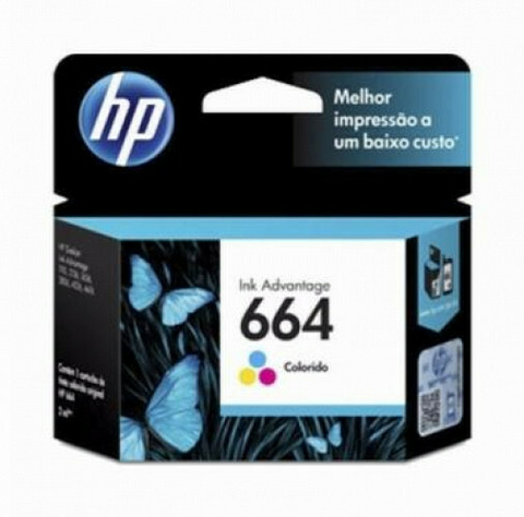 Cartucho de Tinta HP 664 Color