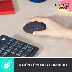 Kit de Teclado y Mouse Logitech Mk295 Silent