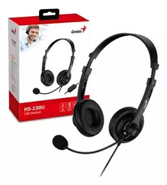 Auricular Genius HS-230U con Cable (Tipo C) Con Micrófono