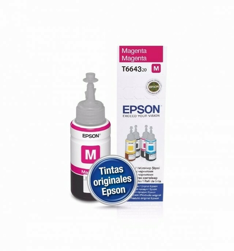 Botella de Tinta Epson T664230-Al Magenta