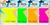 BLOCK ADHESIVO EZCO E-654N 75 X 75 NEON 100HS (040-566)