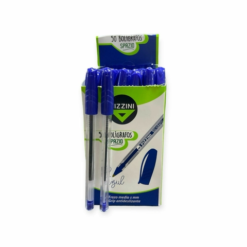 Boligrafo Pizzini Spacio 1.MM (caja x 50 unidades)