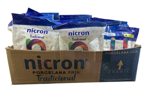 Porcelana Fría ( Nicron) X250 grs X Bulto de 40 unidades