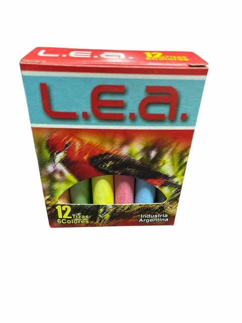 TIZA COLOR X 12 UNIDADES