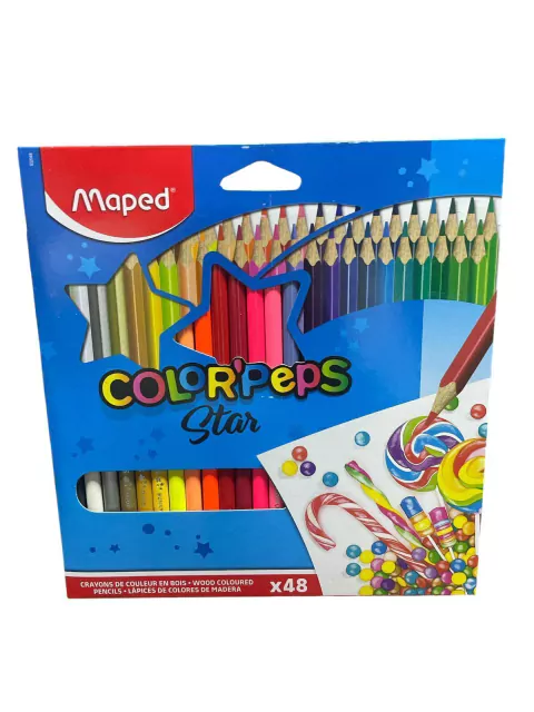 Lapices Maped (coloroeps) x 48 colores