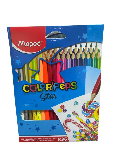 Lapices Maped (colorpeps) x 36 colores