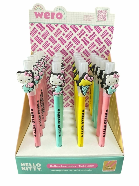 Boligrafo Roller Borrable personajes Wero KITTY - comprar online