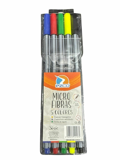 Microfibra Ezco x 5 Colores - comprar online